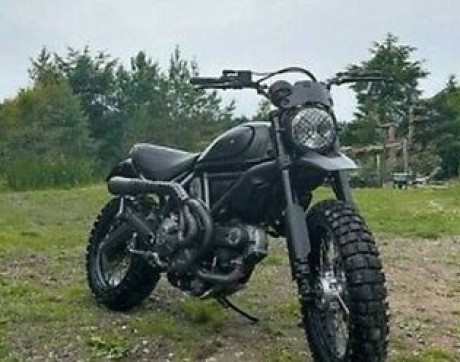 ducati scrambler custom enduro