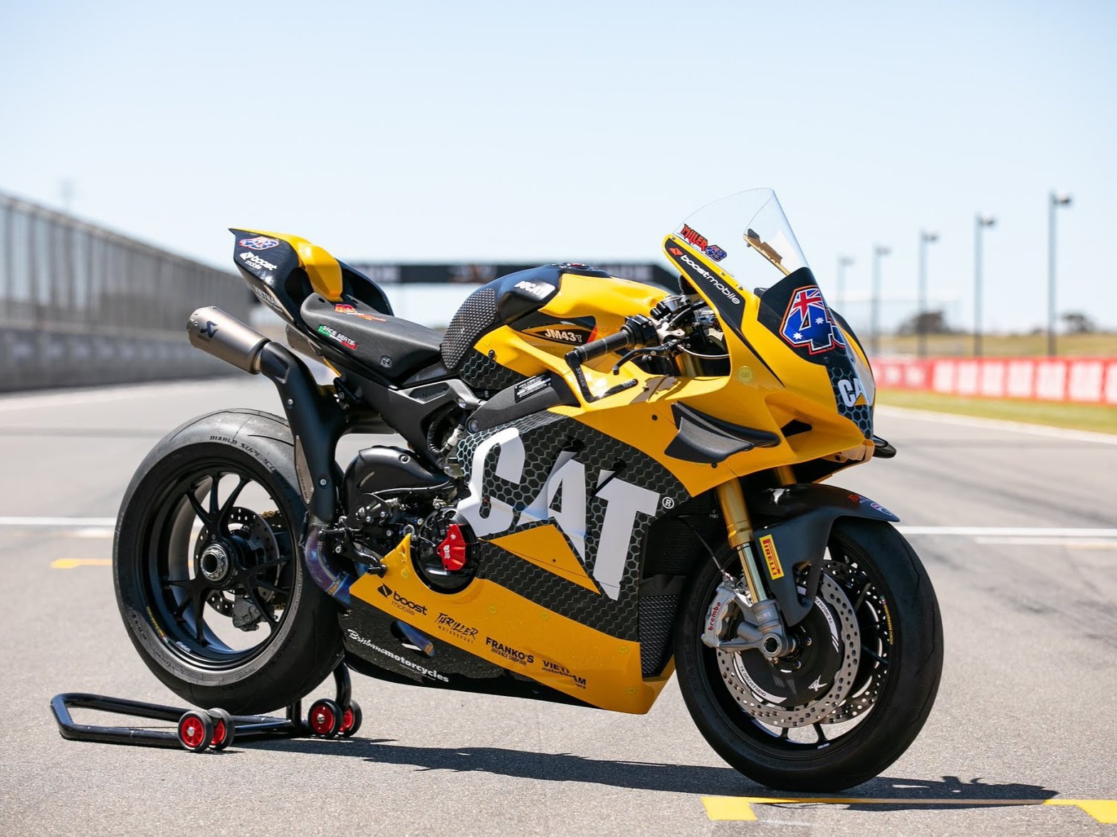 Ducati Panigale V4S Jack Miller CATerpillar 02